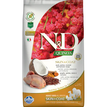 Farmina Natural & Delicious N&d Quin/quail Sk&ct Dog 15.4lb {L+x} - Image 2