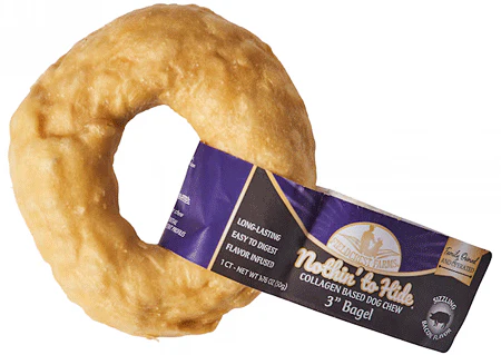 Fieldcrest Farms Nothin' to Hide Bagels Dog Treat Bacon 24ea/3 in