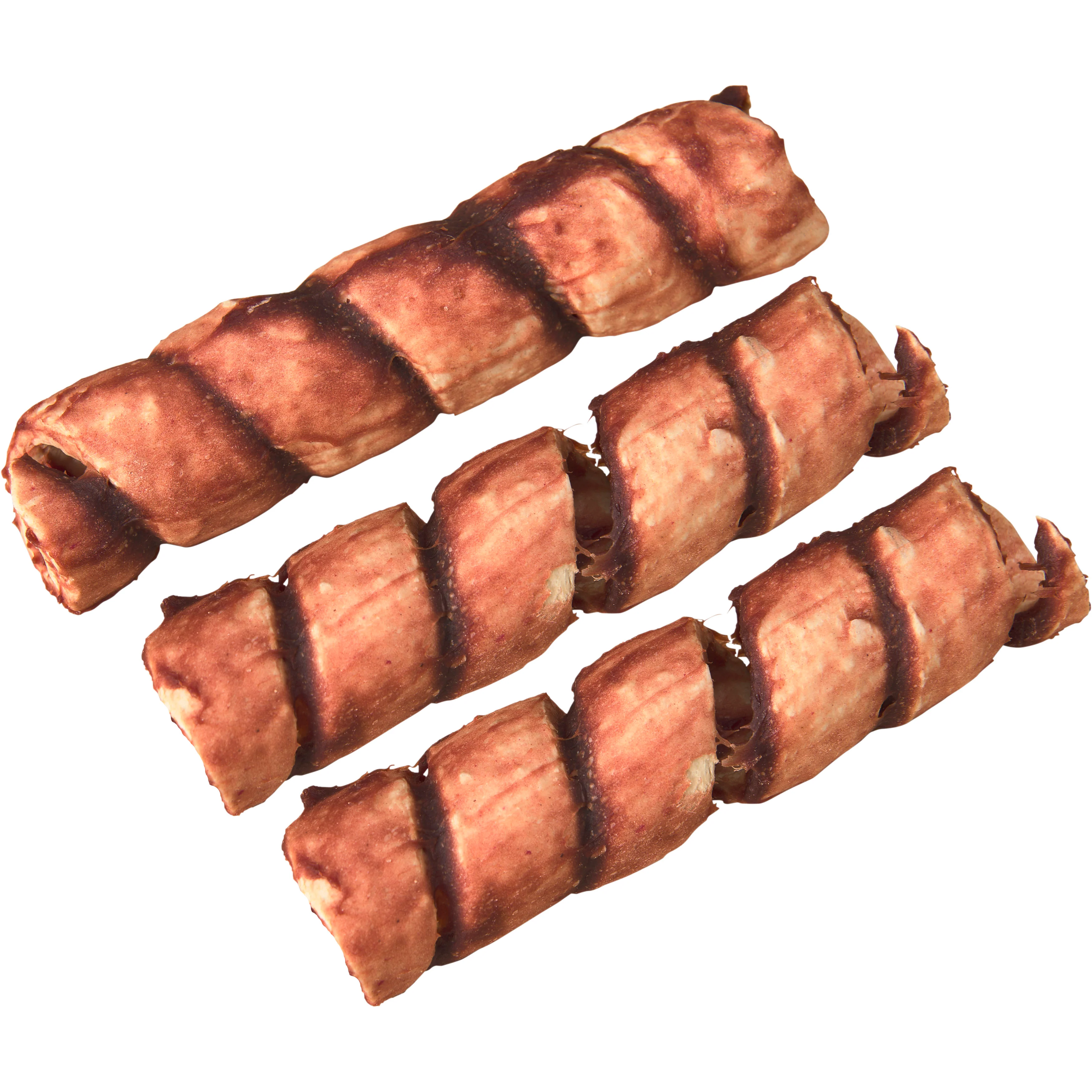 Fieldcrest Farms Nothin' to Hide Bully Spirals Dog Treats 5 in, 3 pk