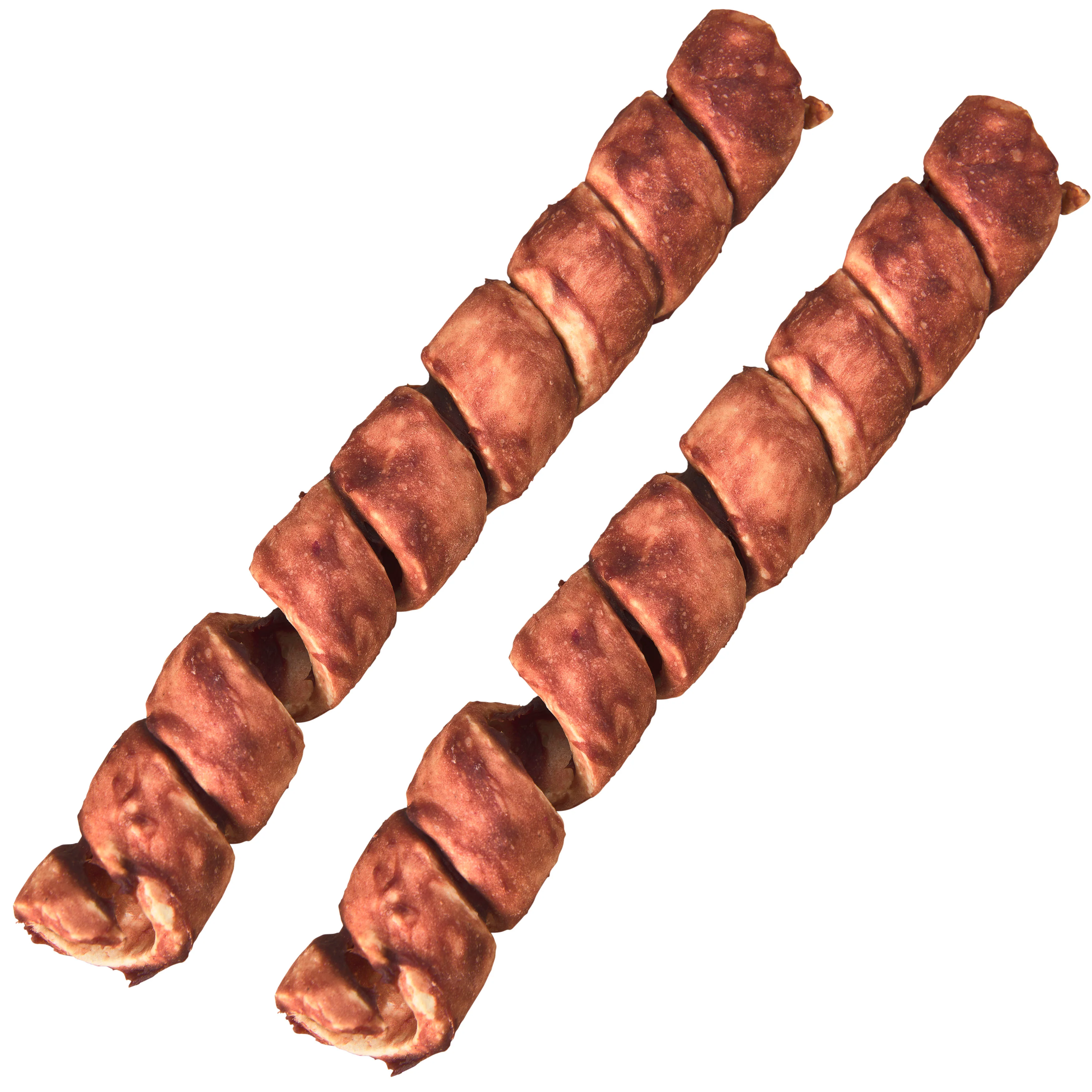 Fieldcrest Farms Nothin' to Hide Bully Spirals Dog Treats 8 in, 2 pk