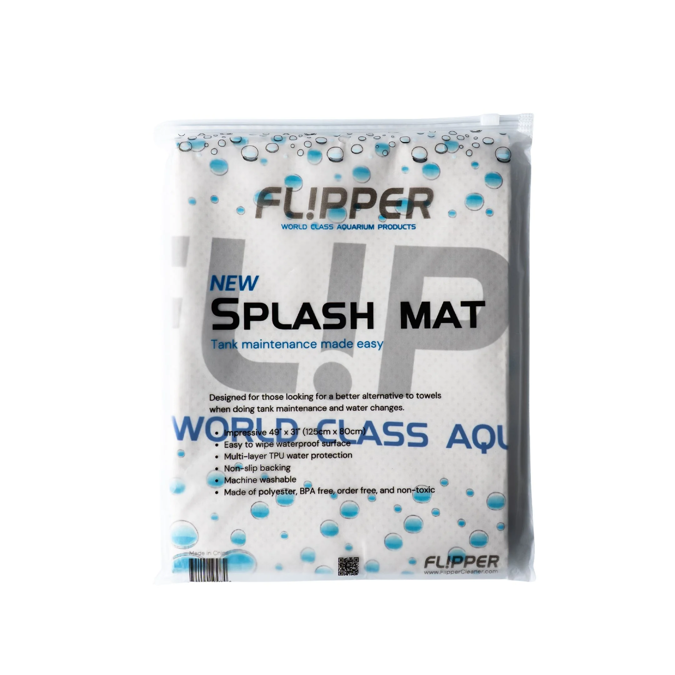 Flipper Cleaner Splash Mat 49In X 31 in