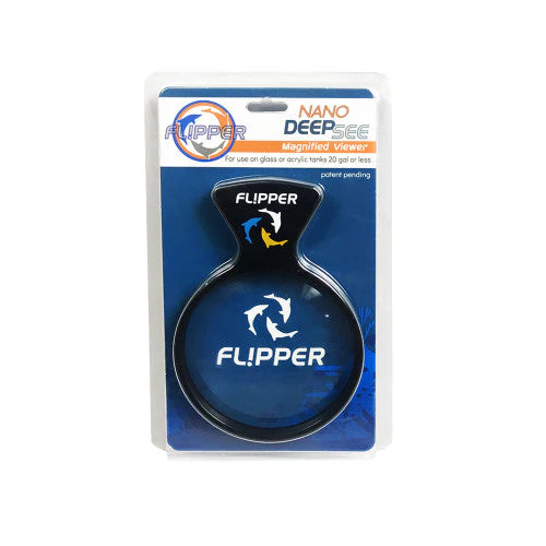 Flipper Cleaner DeepSee Magnified Aquarium Viewer Black, Clear 3 in Nano (D) - Image 2