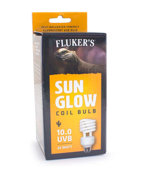 Fluker's Sun Glow 10.0 UVB Desert Coil Bulb White 26 Watt - Image 2