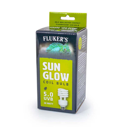Fluker's Sun Glow 5.0 UVB Tropical Fluorescent Bulb White 26 Watt - Image 2