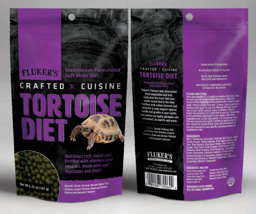 Fluker's Crafted Cuisine Tortoise Diet Dry Food 6.75 oz - Image 2