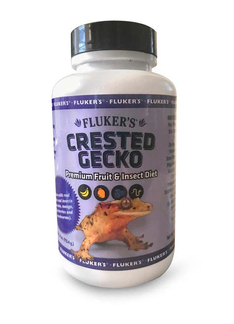 Fluker's Premium Crested Gecko Fruit and Insect Diet Supplement 4 oz - Image 2