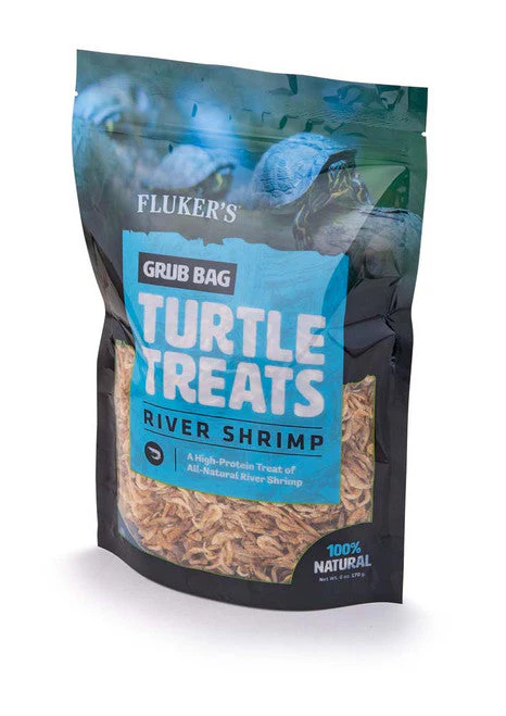 Fluker's Grub Bag Turtle Treat Rivershrimp Dry Food 6 oz - Image 2