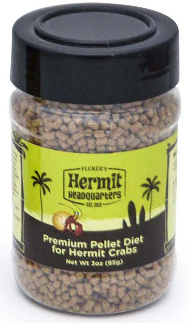 Fluker's Hermit Crab Premium Pellet Diet Dry Food 3 oz - Image 2