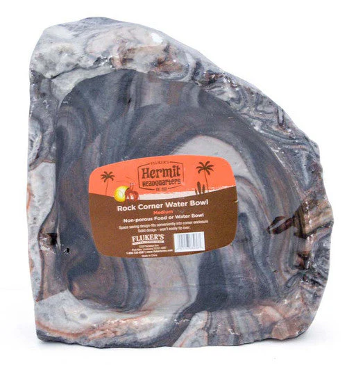 Fluker's Hermit Crab Rock Corner Water Bowl Assorted 6in MD - Image 2