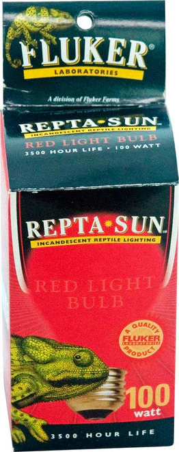 Fluker's Repta-Sun Incandescent Reptile Red Heat Bulb 60 Watts - Image 2