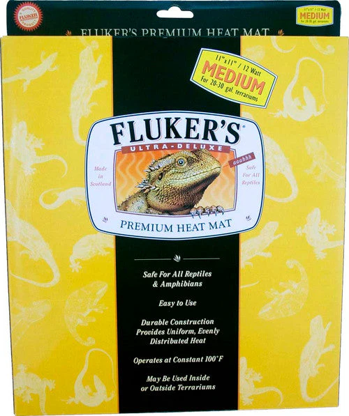 Fluker's Ultra-Deluxe Premium Heat Mat for Reptiles 11in X 11in MD - Image 2