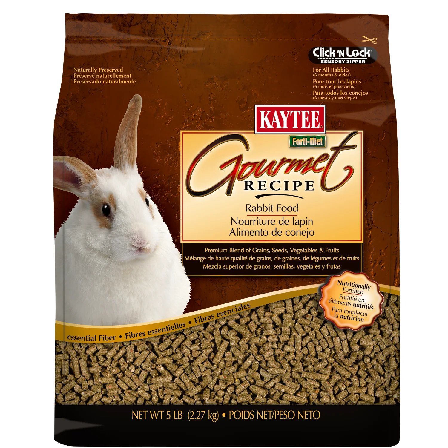 Forti-Diet Kaytee Gourmet Rabbit Food 5 lb