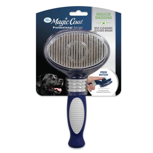 Four Paws Magic Coat Professional Series Self-Cleaning Slicker Brush - Image 2