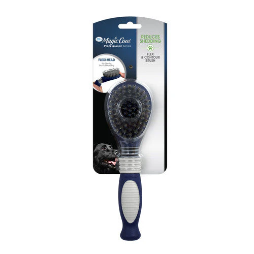Four Paws Magic Coat Professional Series Comfort & Contour Pin and Bristle Brush for Dogs - Image 2