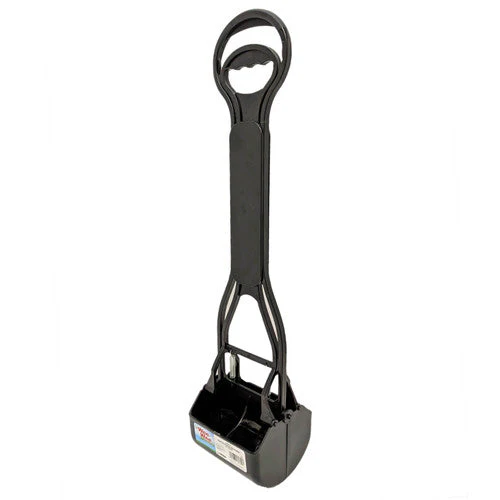 Four Paws Allen's Spring Action Dog Scooper For Grass Standard Black 5.13" x 5.5" x 24.75" - Image 2