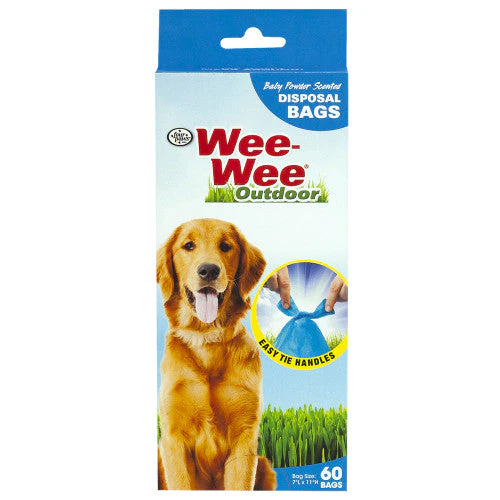 Four Paws Wee-Wee Scented Dog Waste Bags 60 Count - Image 2