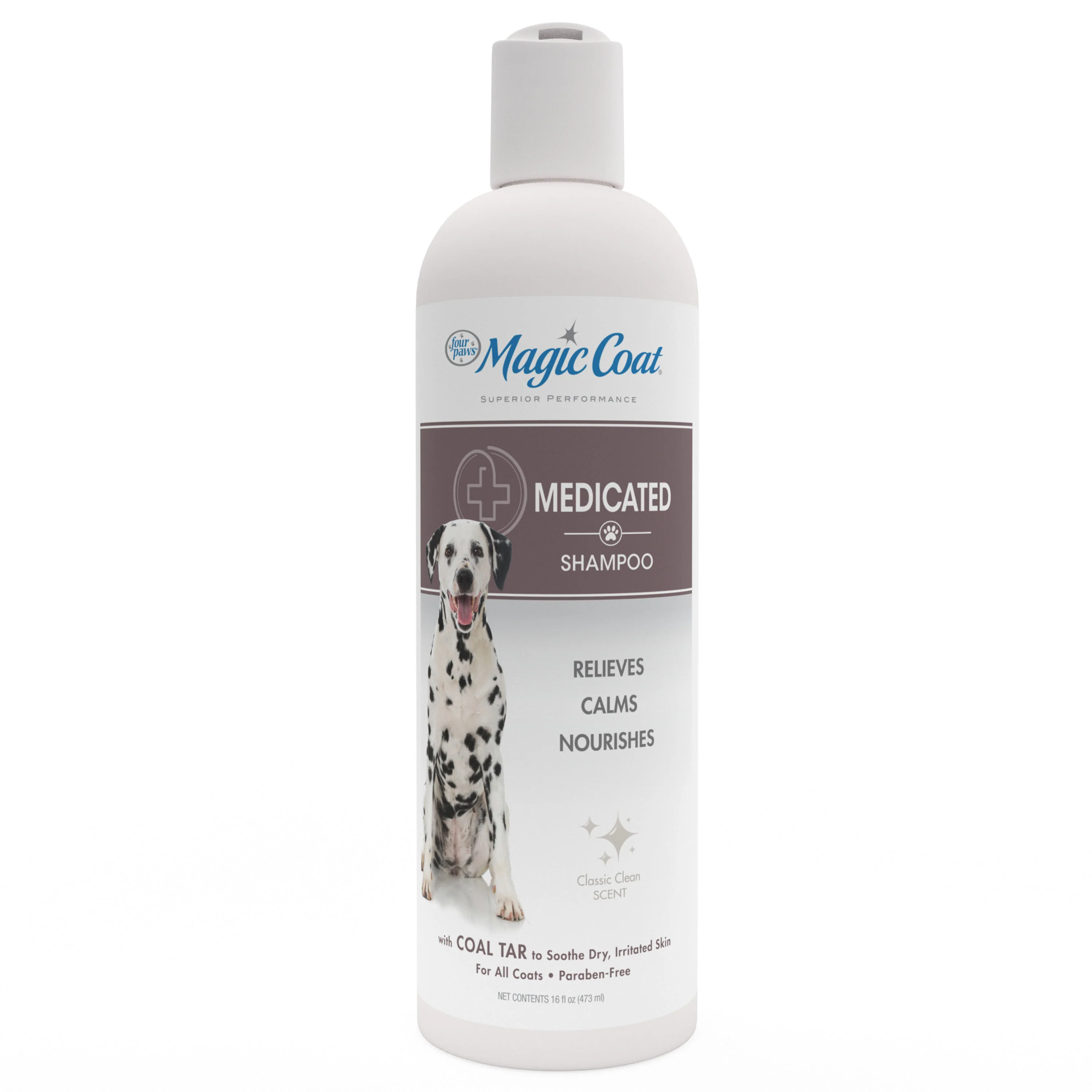 Four Paws Magic Coat Medicated Dog Shampoo Classic Clean 16 oz (1 ct)