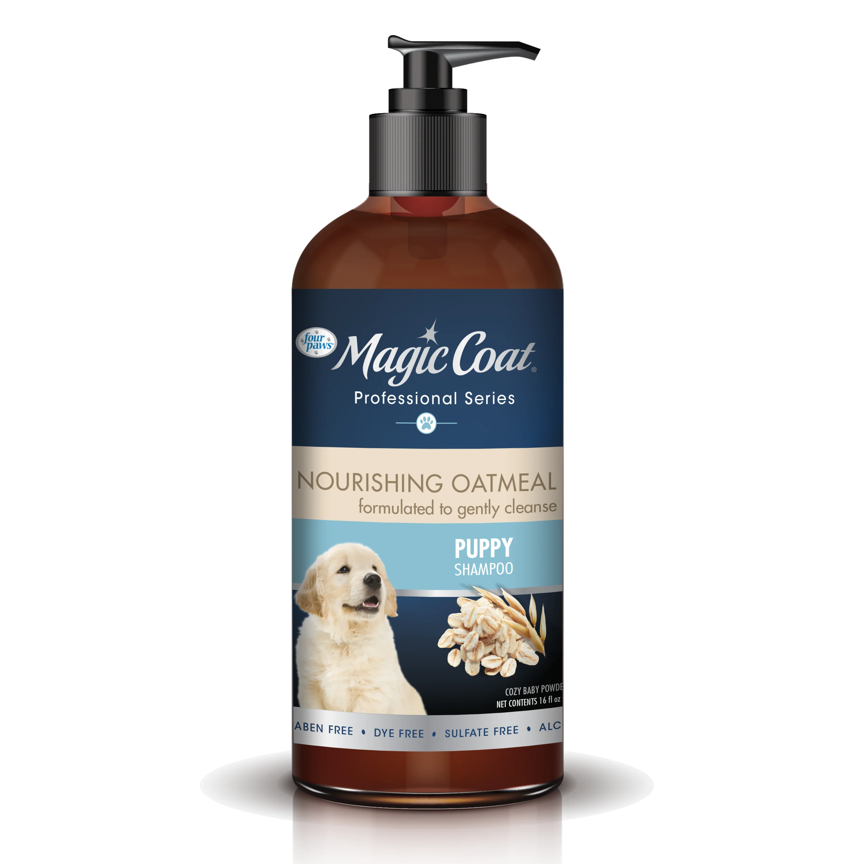 Four Paws Magic Coat Professional Series Nourishing Oatmeal Puppy Shampoo Baby Powder 16 oz (1 ct)