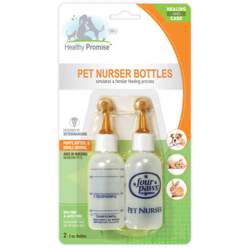 Four Paws Healthy Promise Pet Nurser Bottles One Size - Image 2