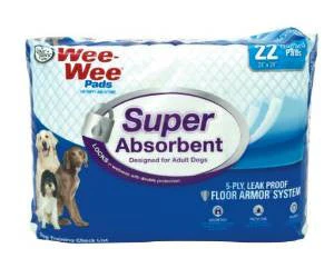 Four Paws Wee Wee Pads Super Absorbent {L-2} 22ct 24"x24"