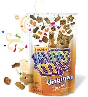 Friskies Party Mix Original Crunch 6/6z {L+1} 050777
