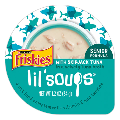 Friskies Lil Soup Skipjack Tuna with Broth 8/1.2oz {L+1} 050566 - Image 2