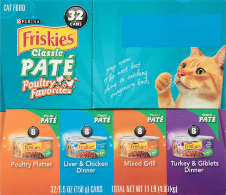 Friskies Mix Pate Variety Pack 5.5oz 32count {L+1}050491 - Image 2