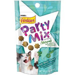 Friskies Party Mix Naturals with Real Tuna 10/2.1oz {L+1} 050455 - Image 2