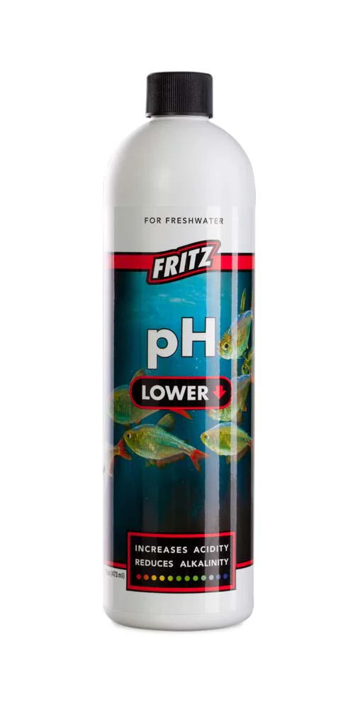 Fritz pH Lower Aquarium Water Treatment 16 fl oz