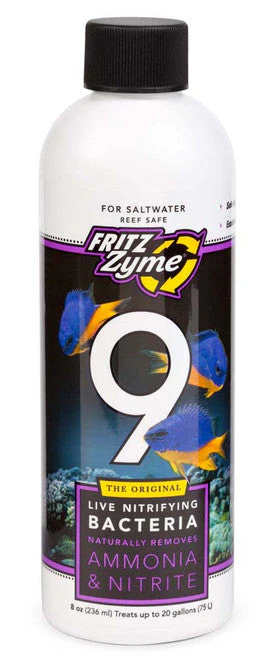 Fritz FritzZyme 9 Saltwater Live Nitrifying Bacteria 8 fl. oz - Image 2