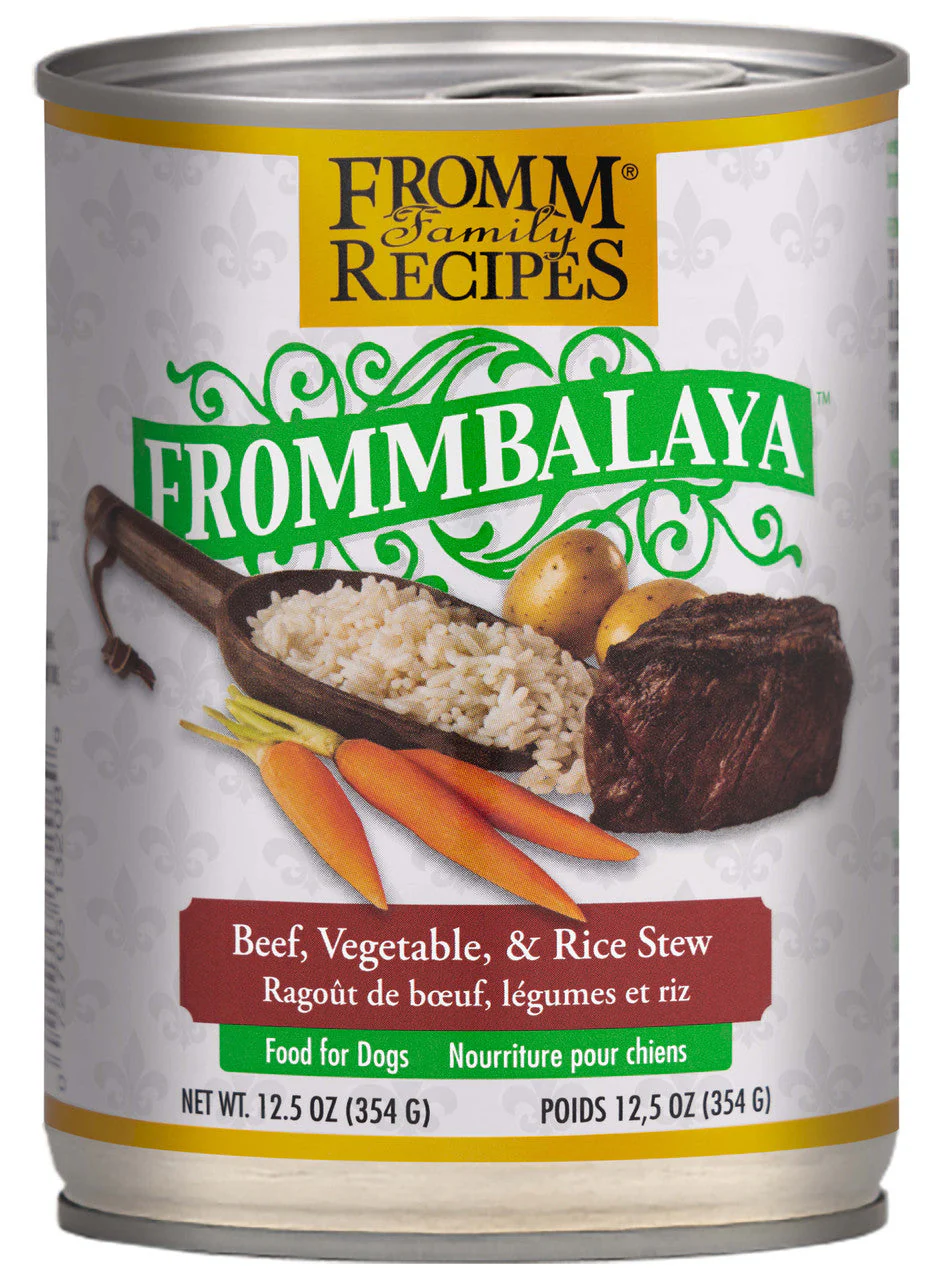 Fromm Beef, Vegetable, & Rice Stew Canned Dog Food 12.5 oz - Image 2