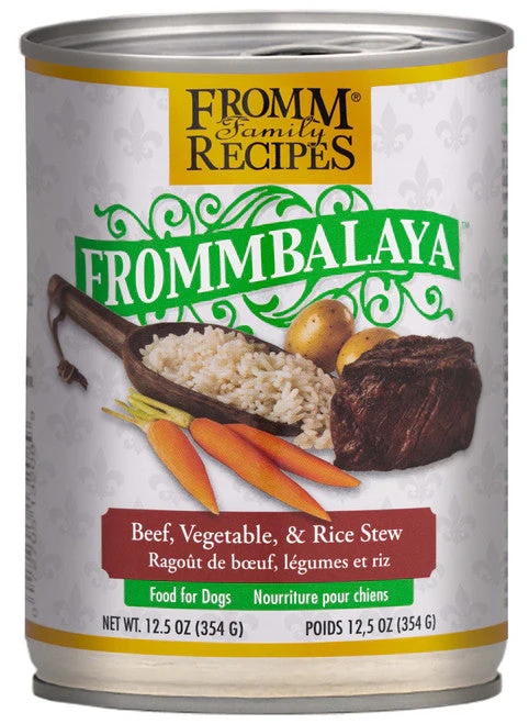 Fromm Beef, Vegetable, & Rice Stew Canned Dog Food 12.5 oz - Image 3