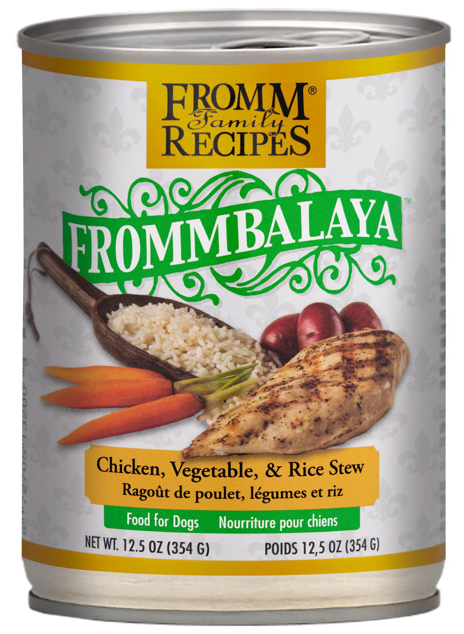 Fromm Chicken, Vegetable, & Rice Stew Canned Dog Food 12.5 oz - Image 2