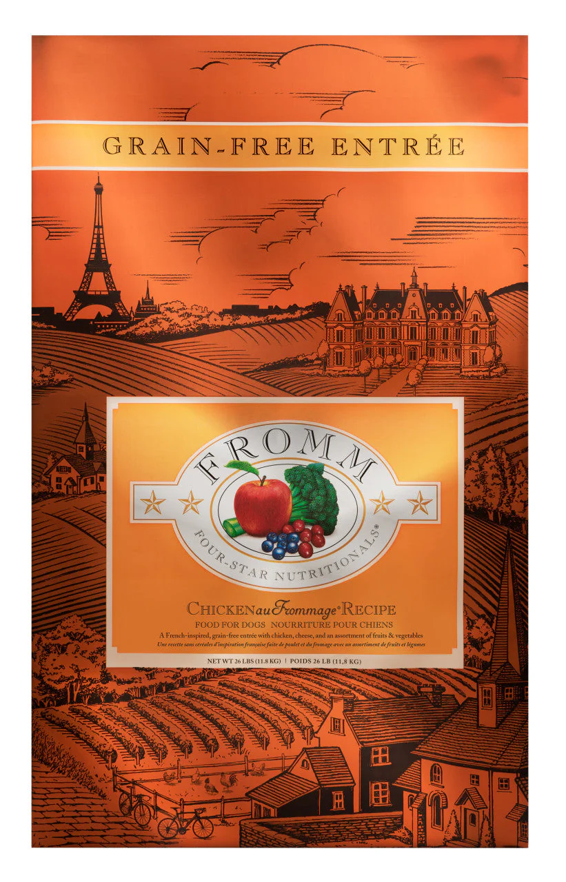 Fromm Four-Star Chicken Au Frommage Recipe Dog Food 26 lb - Image 2