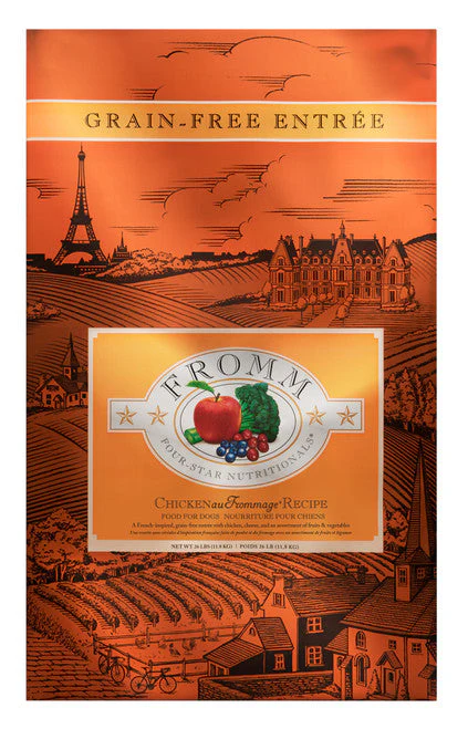 Fromm Four-Star Chicken Au Frommage Recipe Dog Food 26 lb - Image 3