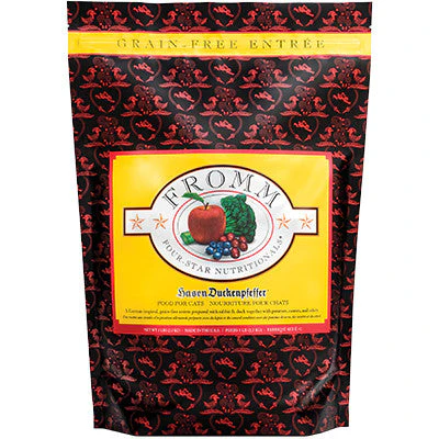 Fromm Four-Star Hasen Duckenpfeffer Recipe Cat Food 4 lb - Image 2