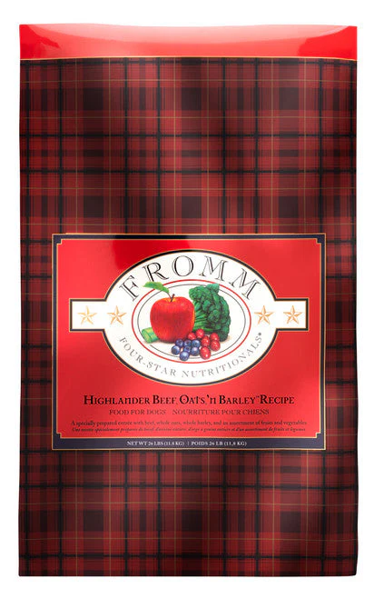 Fromm Four-Star Highlander Beef, Oats, n Barley Recipe Dog Food 26 lb - Image 3