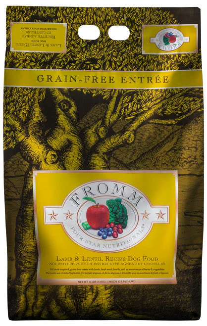 Fromm Four-Star Lamb & Lentil Recipe Dog Food 12 lb - Image 3