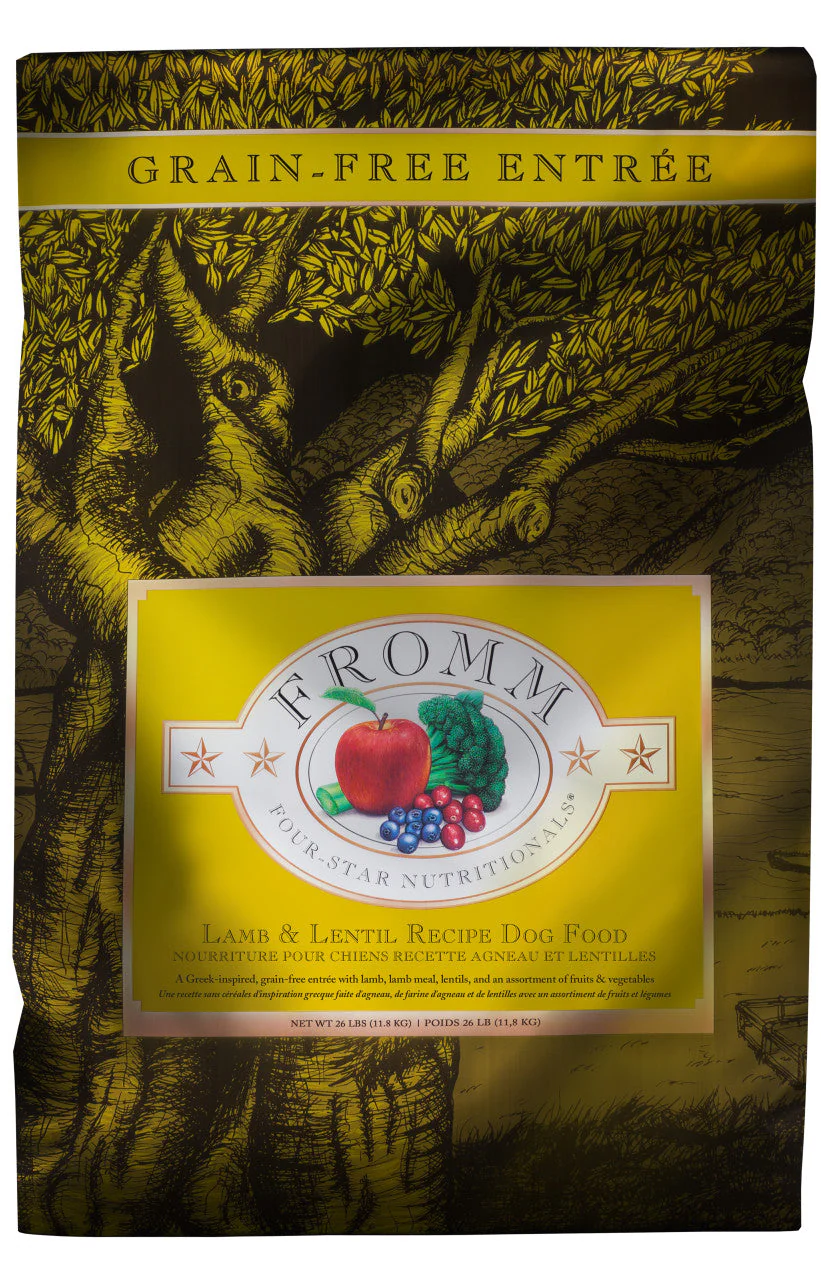 Fromm Four-Star Lamb & Lentil Recipe Dog Food 26 lb - Image 2