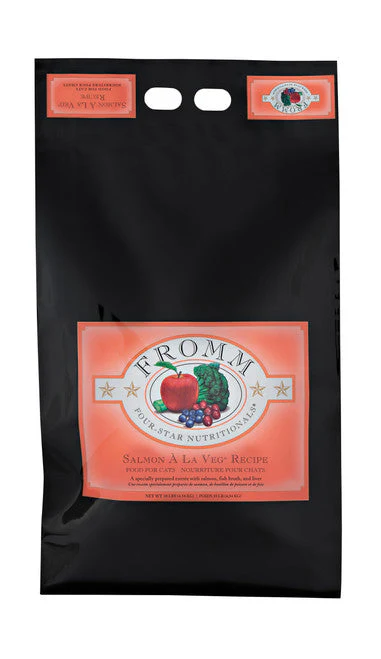 Fromm Four-Star Salmon A La Veg Recipe Cat Food 10 lb - Image 3