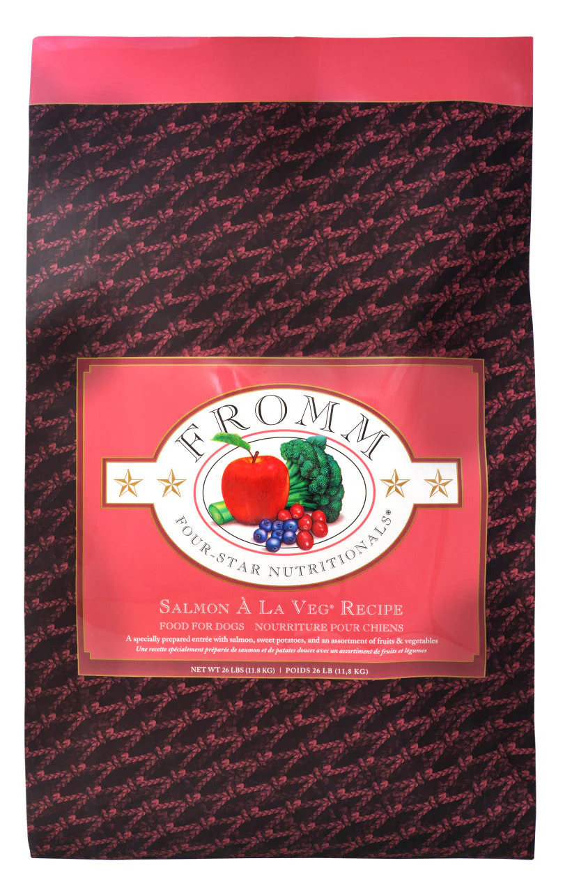 Fromm Four-Star Salmon A La Veg Recipe Dog Food 26 lb - Image 2