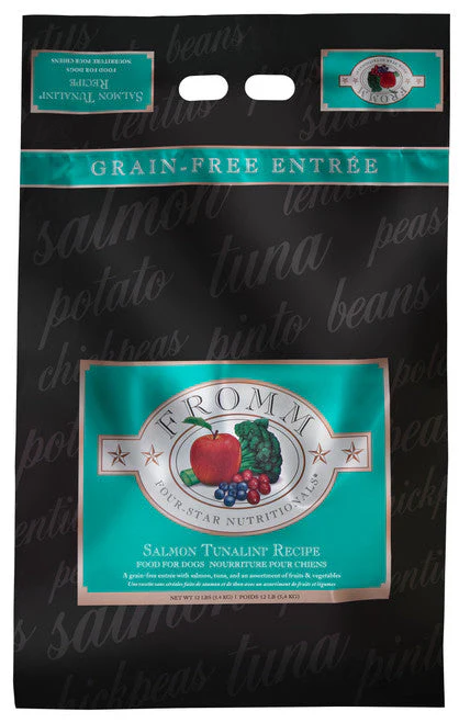 Fromm Four-Star Salmon Tunalini Recipe Dog Food 12 lb - Image 3
