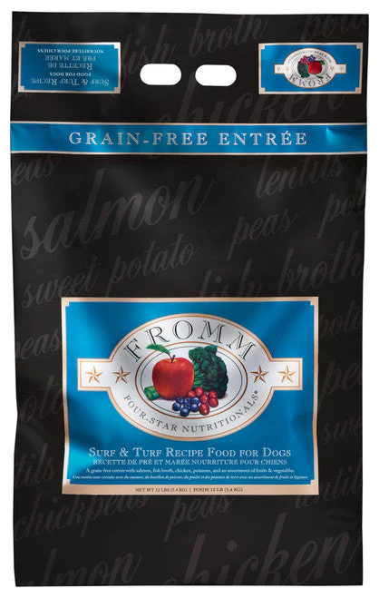 Fromm Four-Star Surf & Turf Recipe Dog Food 12 lb - Image 3