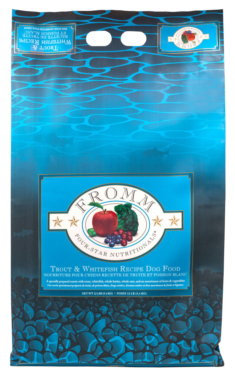 Fromm Four-Star Trout & Whitefish Recipe Dog Food 12 lb - Image 2