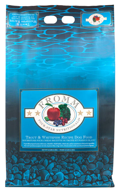 Fromm Four-Star Trout & Whitefish Recipe Dog Food 12 lb - Image 3