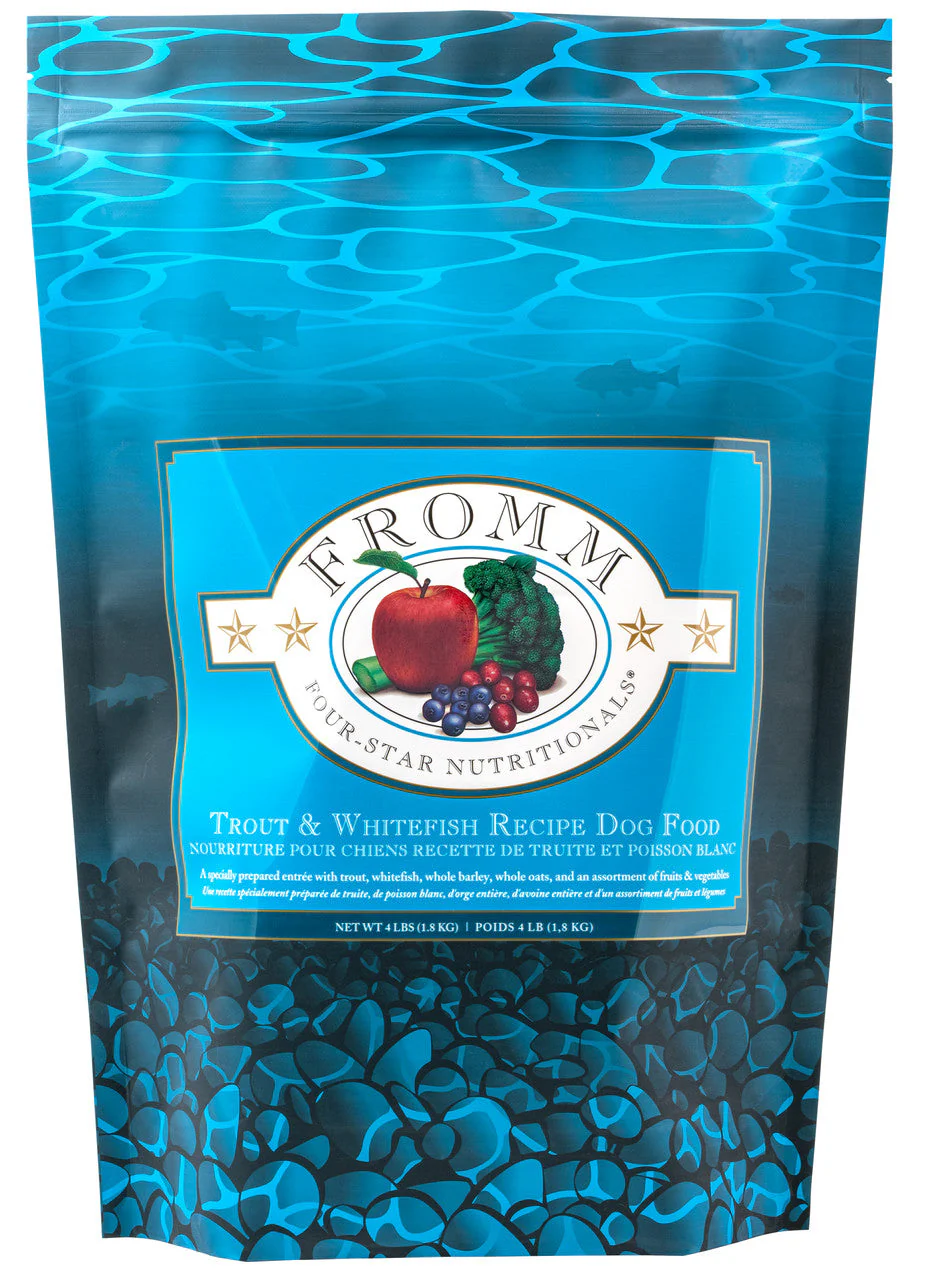 Fromm Four-Star Trout & Whitefish Recipe Dog Food 4 lb - Image 2