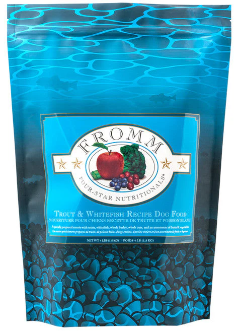Fromm Four-Star Trout & Whitefish Recipe Dog Food 4 lb - Image 3