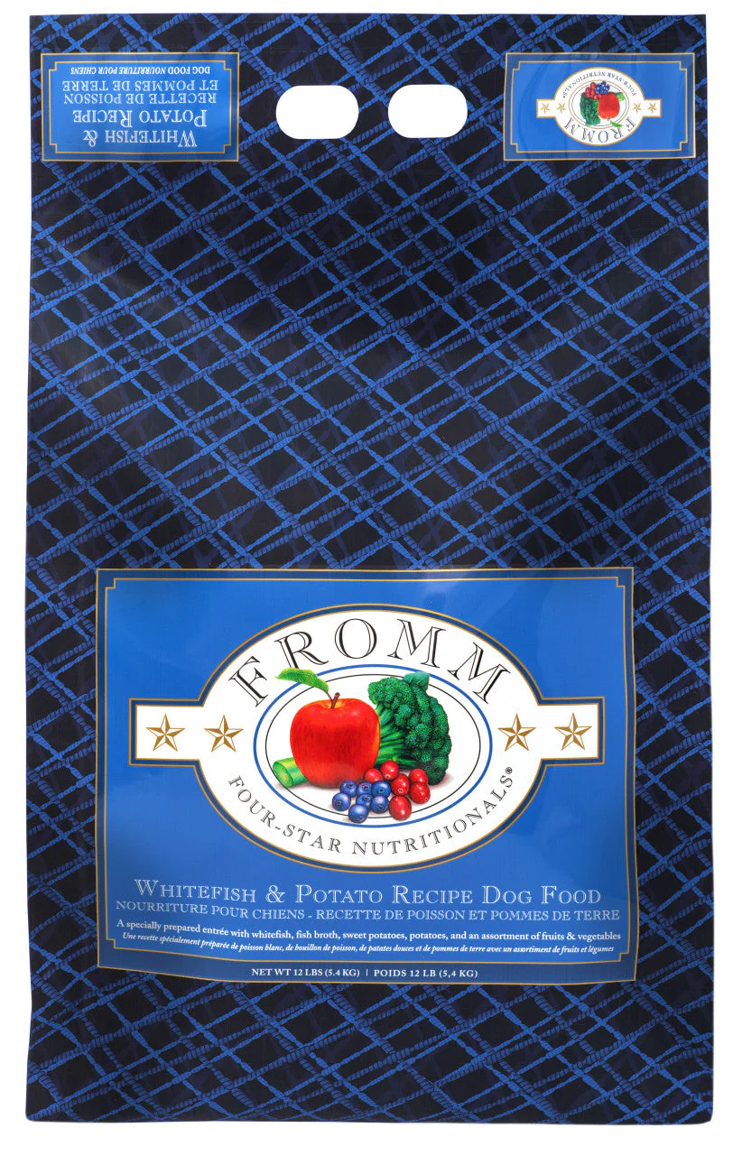 Fromm Four-Star Whitefish & Potato Recipe Dog Food 12 lb - Image 2