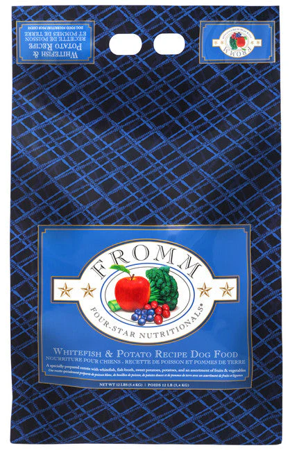 Fromm Four-Star Whitefish & Potato Recipe Dog Food 12 lb - Image 3