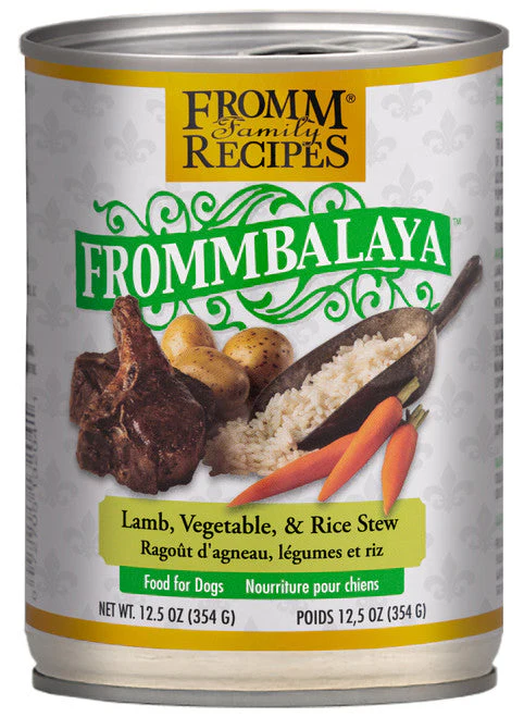 Fromm Lamb, Vegetable, & Rice Stew Canned Dog Food 12.5 oz - Image 3